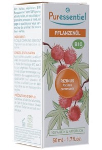 Puressentiel Huile végétale de ricin bio 50ml Puressentiel Huile végétale de ricin bio 50ml
