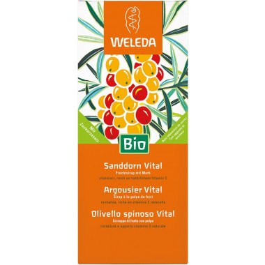 Sirop d'Argousier vital Weleda 250ml Sirop d'Argousier vital Weleda 250ml