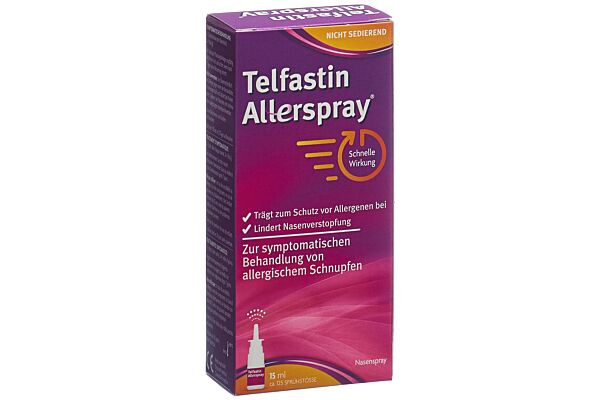 Telfastin Allerspray® Spray nasal 15ml Telfastin Allerspray® Spray nasal 15ml