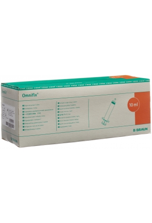 Seringue OMNIFIX 10ml Luer Lock sans latex 100 pièces