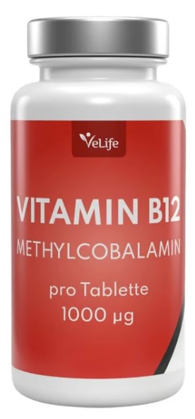 VELIFE Vitamine B12 Tabl. 1000 mcg Ds 180 pièces
