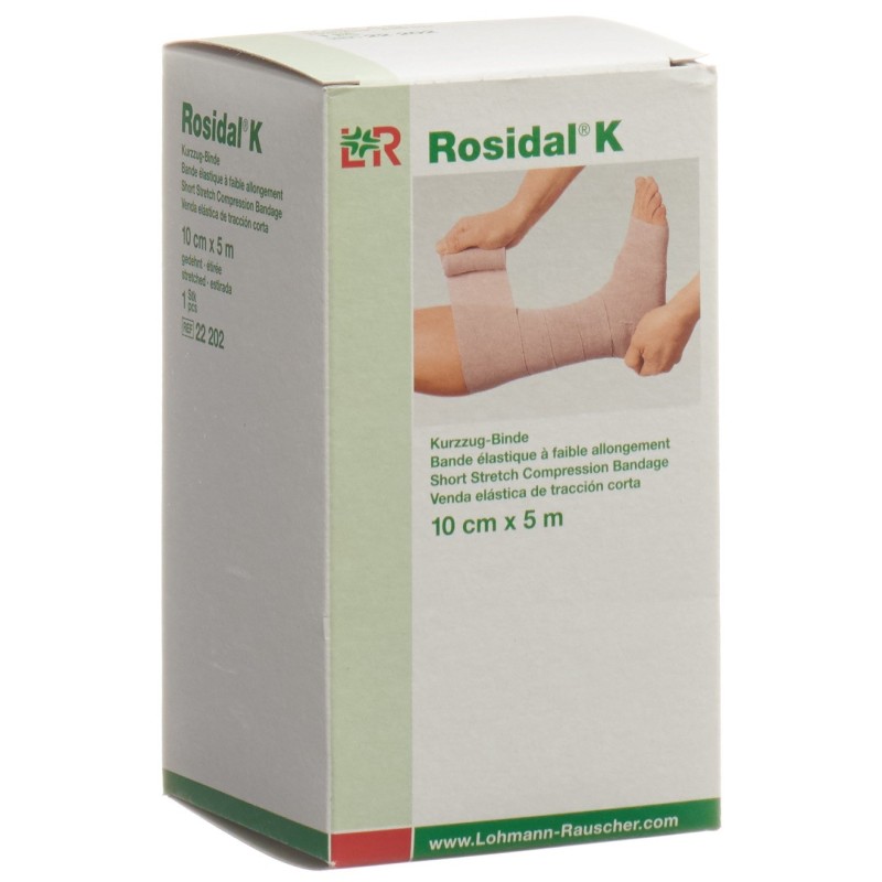 Bande à Allongement Court Rosidal K 10cmx5m