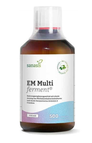 sanasis EM Multi ferment Fl 500 ml