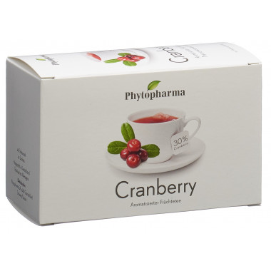 Phytopharma infusion de cranberry Btl 20 pièces