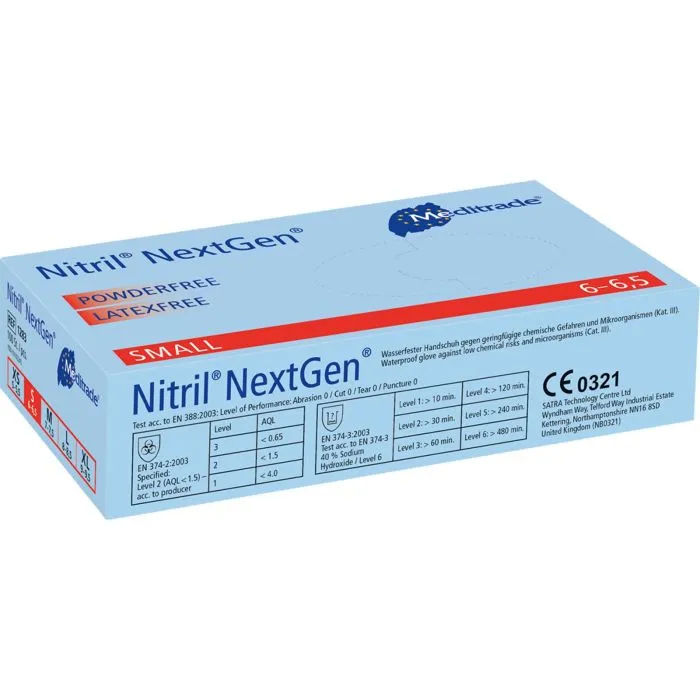 NextGen Nitrile L bleu boîte 100 pièces
