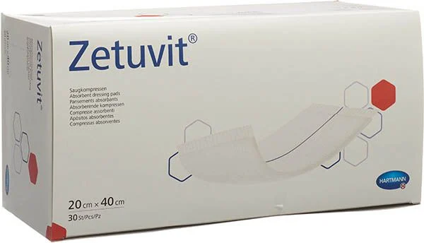 Zetuvit pansement absorbant 20x40cm 30 pièces