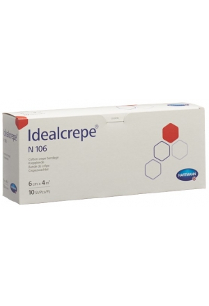 IVF Idealcrepe Bande 4mx6cm 10 pièces