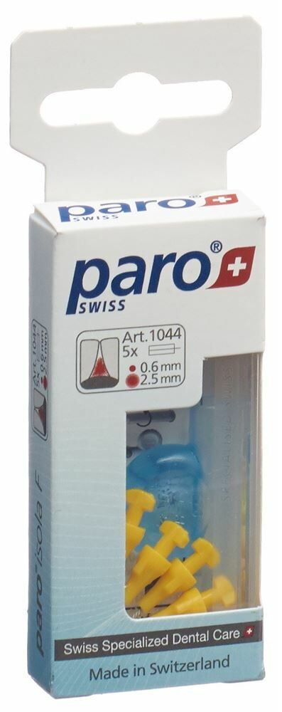 paro® ISOLA F 2.5mm xx-fine jaune cylindrique 5 pièces