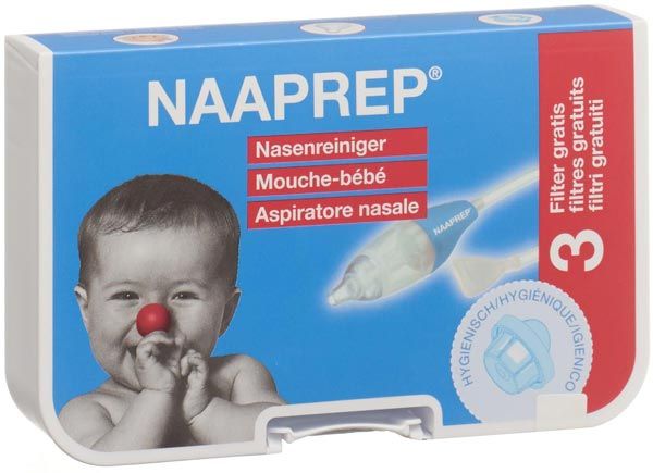 NAAPREP® Nettoyeur nasal, 3 filtres inclus