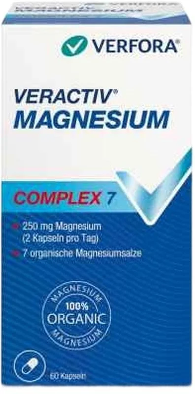 Veractiv Magnesium Complex 7 capsules 60 pièces