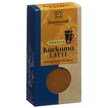 Sonnentor Latte au curcuma vanille BIO Btl 60g Sonnentor Latte au curcuma vanille BIO Btl 60g