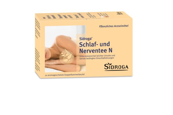 Sidroga Tisane pour le sommeil et les nerfs N 20 pièces Sidroga Tisane pour le sommeil et les nerfs N 20 pièces
