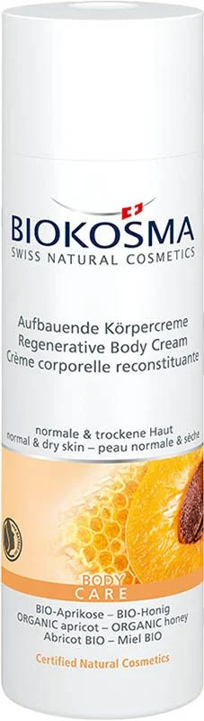 Crème pour le corps BIOKOSMA Abricot Miel BIO (n) 200ml