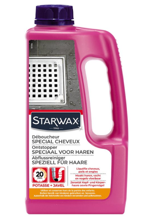 Starwax déboucheur cheveux Fl 900 ml
