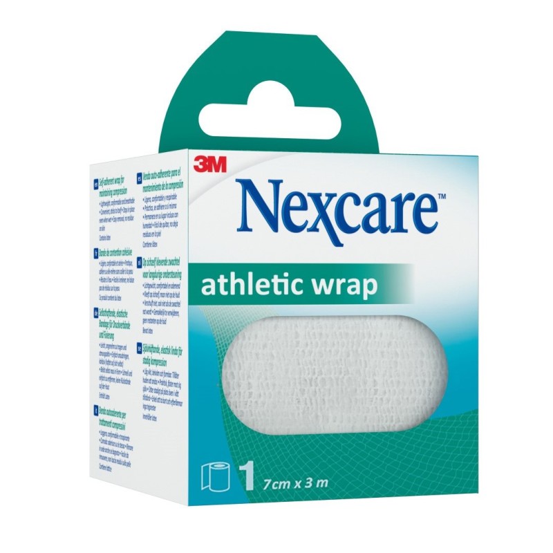 3M Nexcare Athletic Wrap 7cmx3m blanc 3M Nexcare Athletic Wrap 7cmx3m blanc