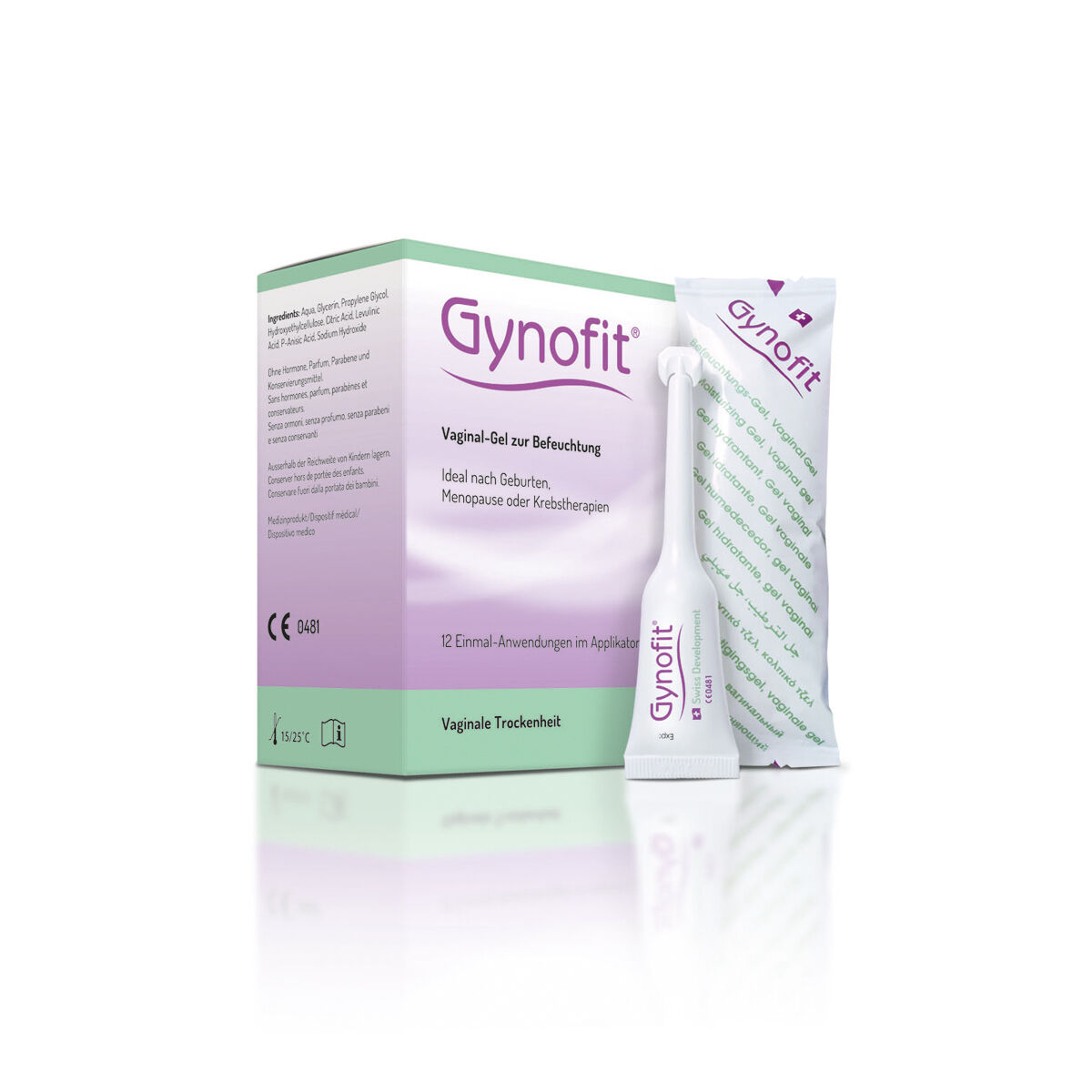 Gynofit gel hydratant vaginal 12 x 5ml