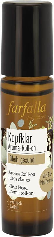 farfalla Roll-on reste en bonne santé tête claire menthe 10ml farfalla Roll-on reste en bonne santé tête claire menthe 10ml