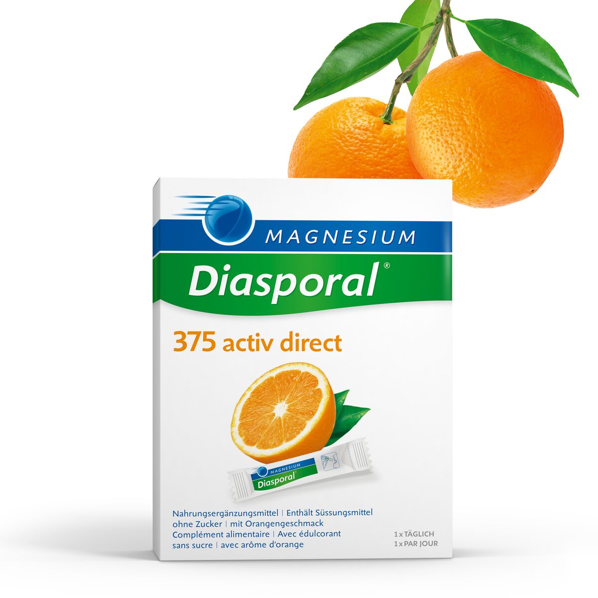 Magnésium Diasporal Activ Direct orange 20 pièces