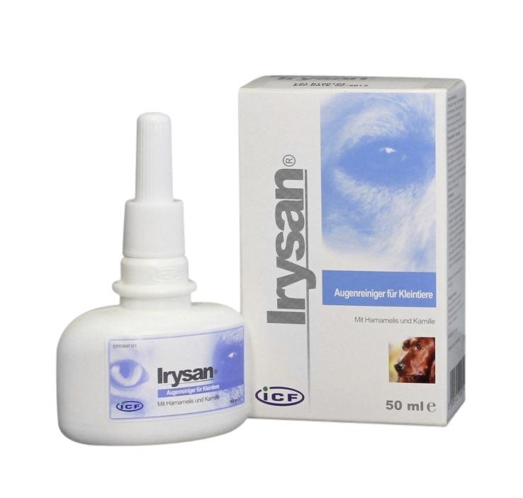 IRYSAN Nettoyant oculaire ad us vet. Fl 50ml IRYSAN Nettoyant oculaire ad us vet. Fl 50ml
