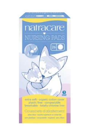 Coussinets d'allaitement Natracare 26 pièces