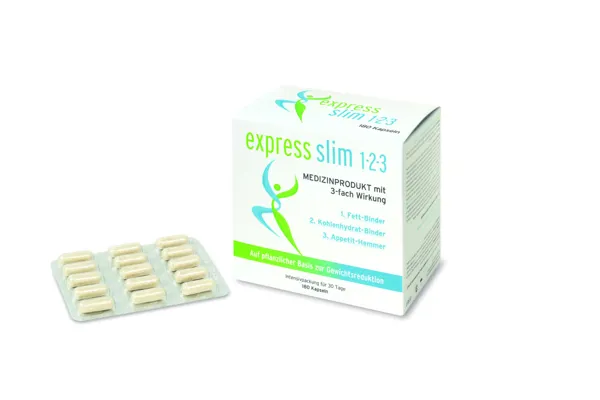 Express Slim 1-2-3 gélules triple action 90 gélules Express Slim 1-2-3 gélules triple action 90 gélules