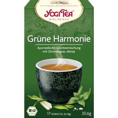 Yogi Tea Harmonie verte 17 Btl 1.8g