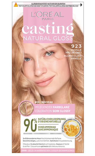 L'Oréal Paris CASTING Natural Gloss Coloration 923 Light Blonde sucre