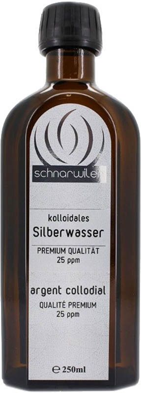 Eau colloïdale d'argent Schnarwiler 25ppm 250ml