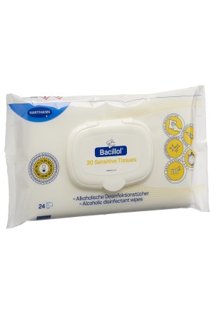 BACILLOL 30 Sensitive Lingettes 24 pièces