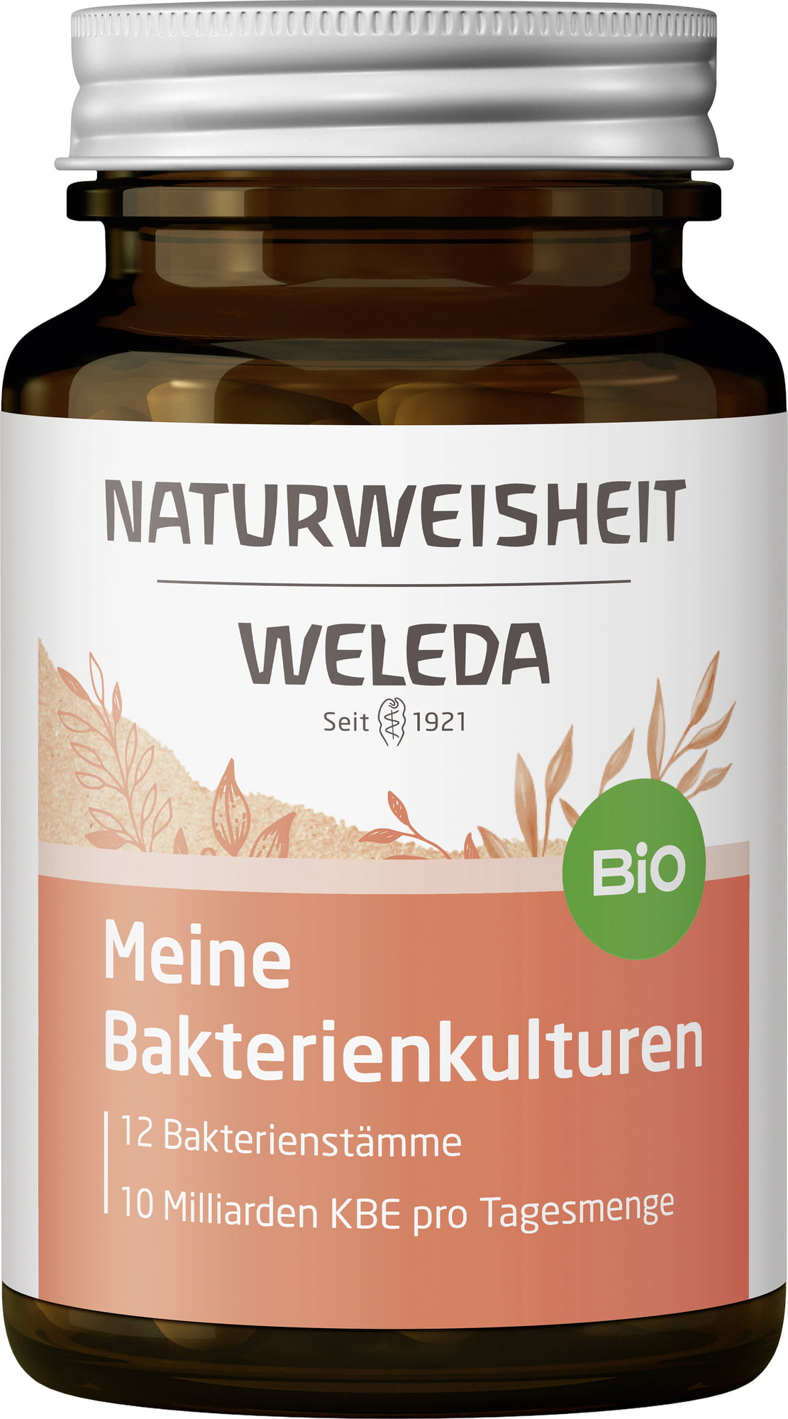 Gélules de sagesse naturelle Weleda Mes cultures bactériennes verre 40 pièces Gélules de sagesse naturelle Weleda Mes cultures bactériennes verre 40 pièces