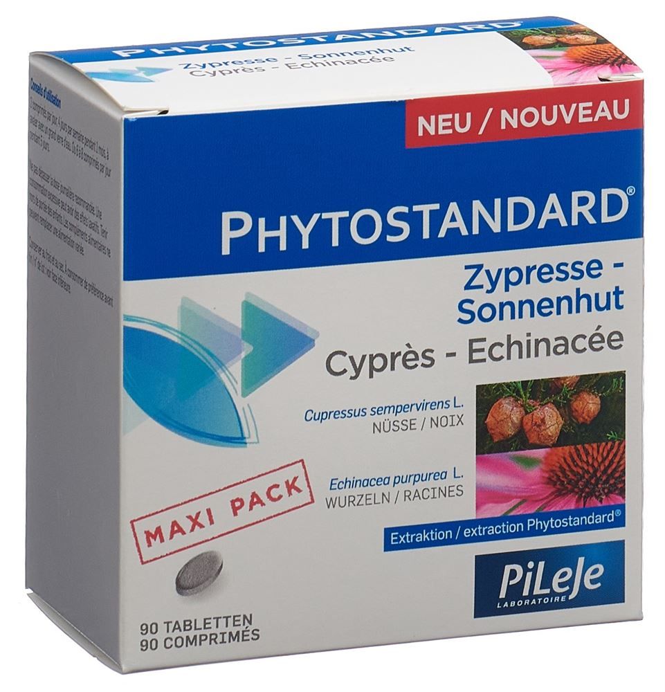 Phytostandard comprimés d'échinacée de cyprès 90 pièces