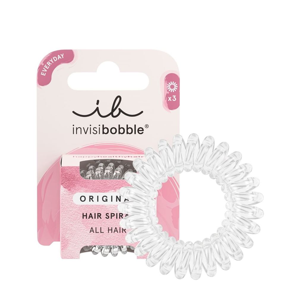 INVISIBOBBLE attache-cheveux Original cryst clear 3 pièces