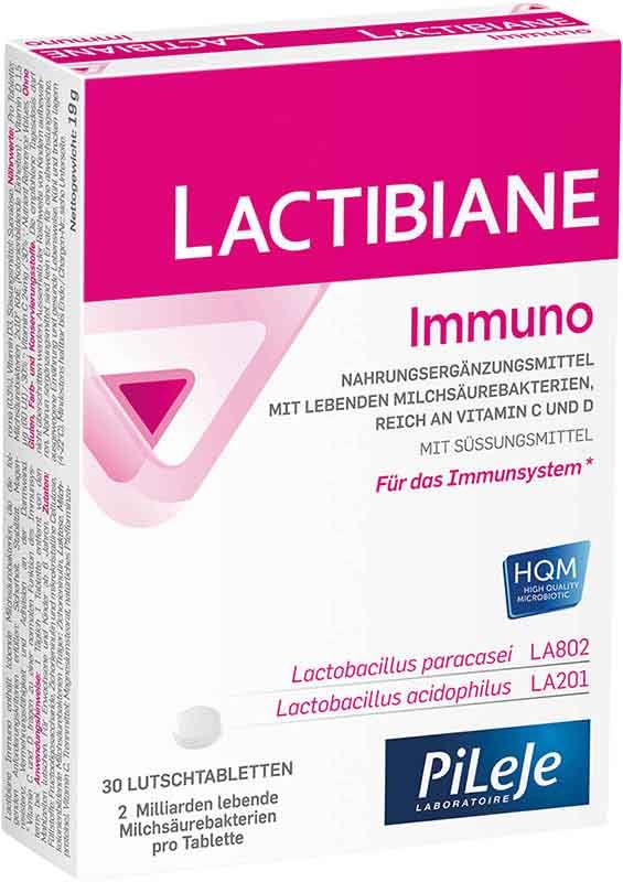 LACTIBIANE Immuno 2M comprimés à sucer 30 pièces LACTIBIANE Immuno 2M comprimés à sucer 30 pièces