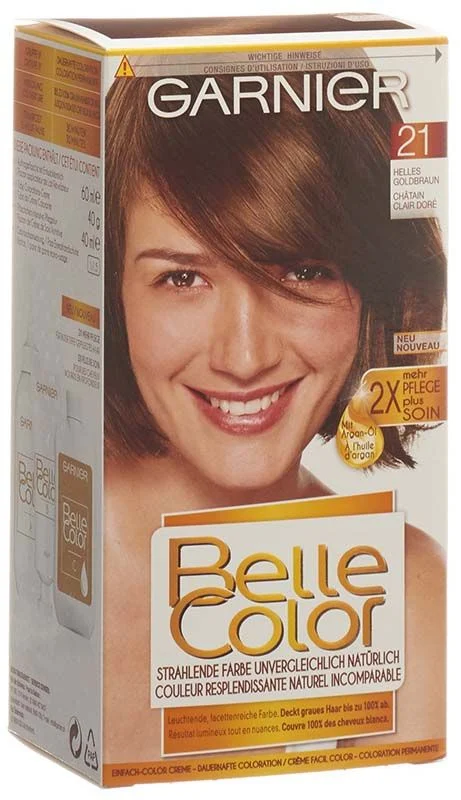 BELLE COLOR Gel couleur simple No21 brun doré clair