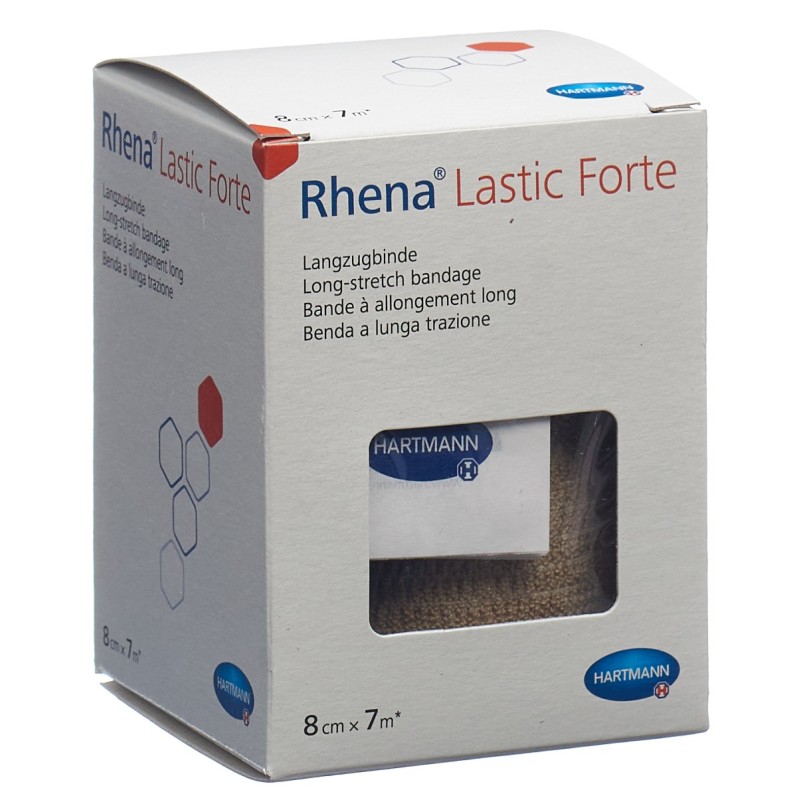 Rhena Lastic Forte 8cmx7m couleur chair