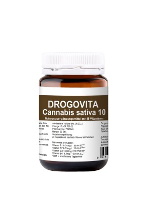 Drogovita Cannabis sativa 10 Caps Ds 50 pièces