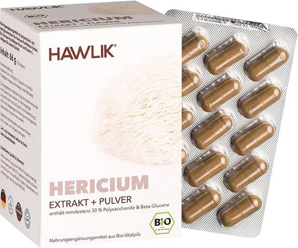 Hawlik Hericium extrait + poudre gélules 120 pièces