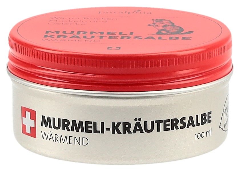 puralpina Pommade aux herbes de marmotte réchauffante 100ml puralpina Pommade aux herbes de marmotte réchauffante 100ml