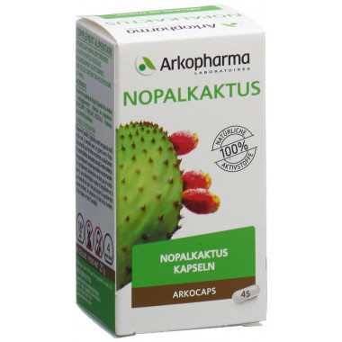 Arkocaps gélules de cactus nopal à base de plantes 45 pièces Arkocaps gélules de cactus nopal à base de plantes 45 pièces