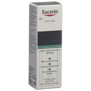 Eucerin HYALURON-FILLER Sérum resserrant les pores Pip 30ml Eucerin HYALURON-FILLER Sérum resserrant les pores Pip 30ml