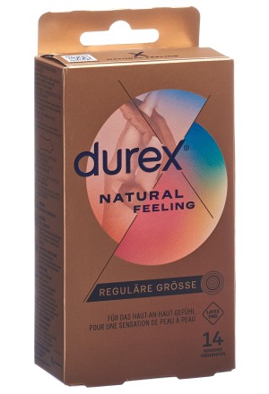 DUREX Natural Feeling préservatif 14 pièces DUREX Natural Feeling préservatif 14 pièces