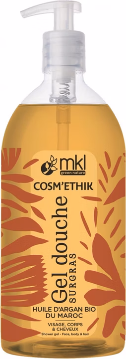 Gel douche MKL Green Nature à l'huile d'argan bio, 1 000 ml