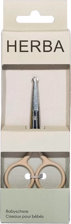 Herba ciseaux bébé boîte beige