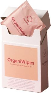 OrganiCup OrganiWipes sachet 10 pièces