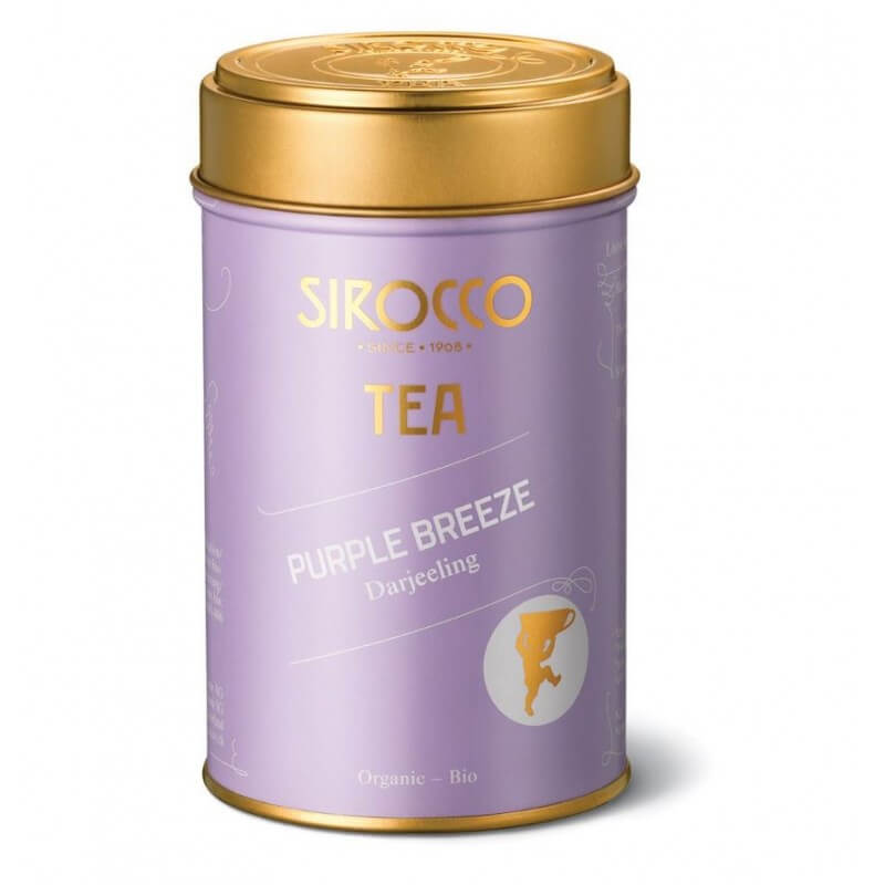 Sirocco Boîte à thé moyenne Purple Breeze 80g Sirocco Boîte à thé moyenne Purple Breeze 80g