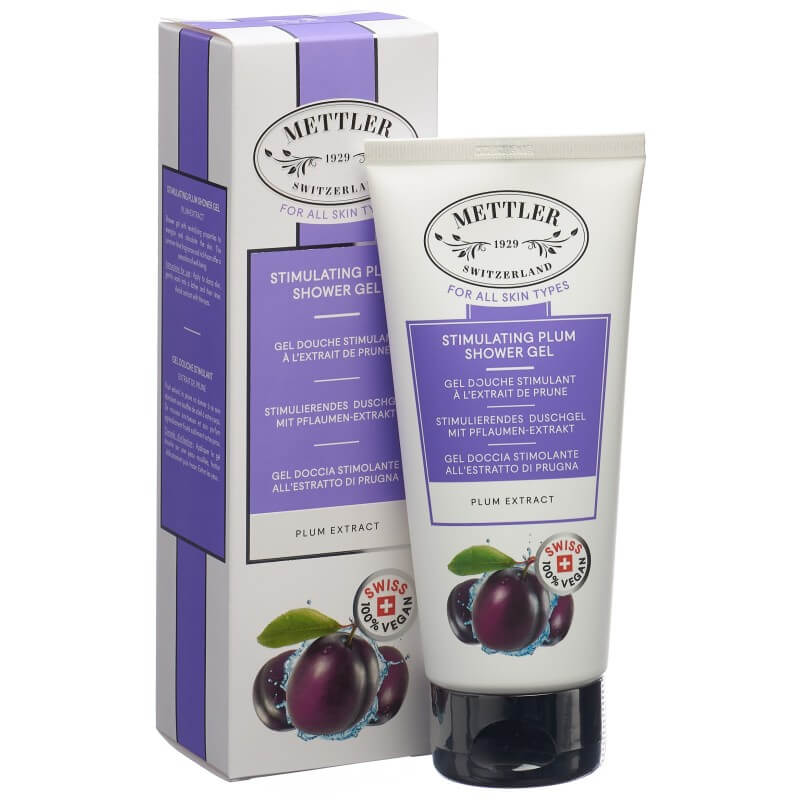 Mettler 1929 Gel douche stimulant à l'extrait de prune 200ml