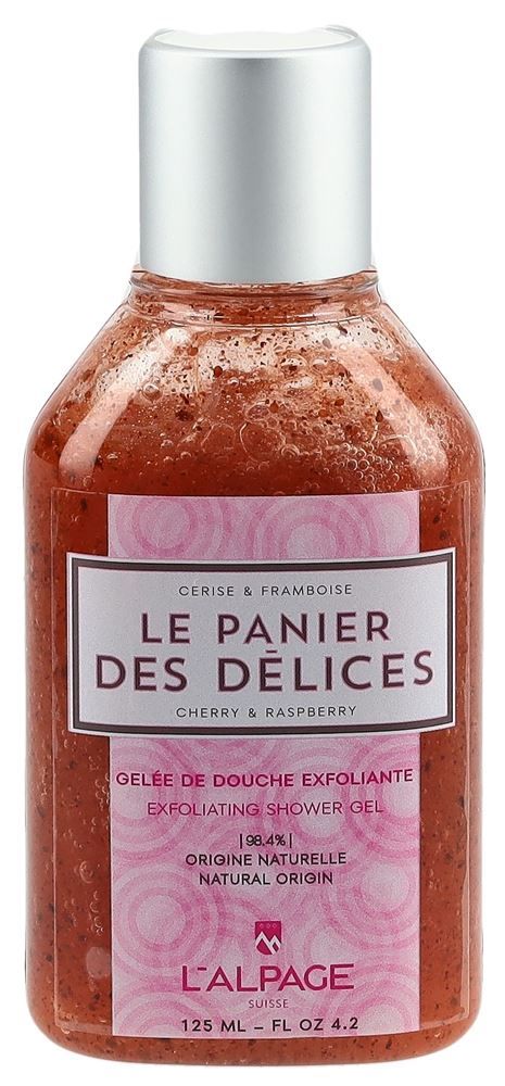 L'ALPAGE Panier Délices Gel douche exfoliant, 125ml