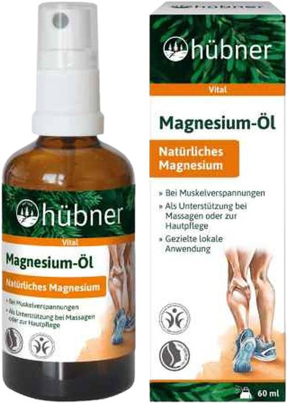 HÜBNER Vital Huile de magnésium en spray 60ml