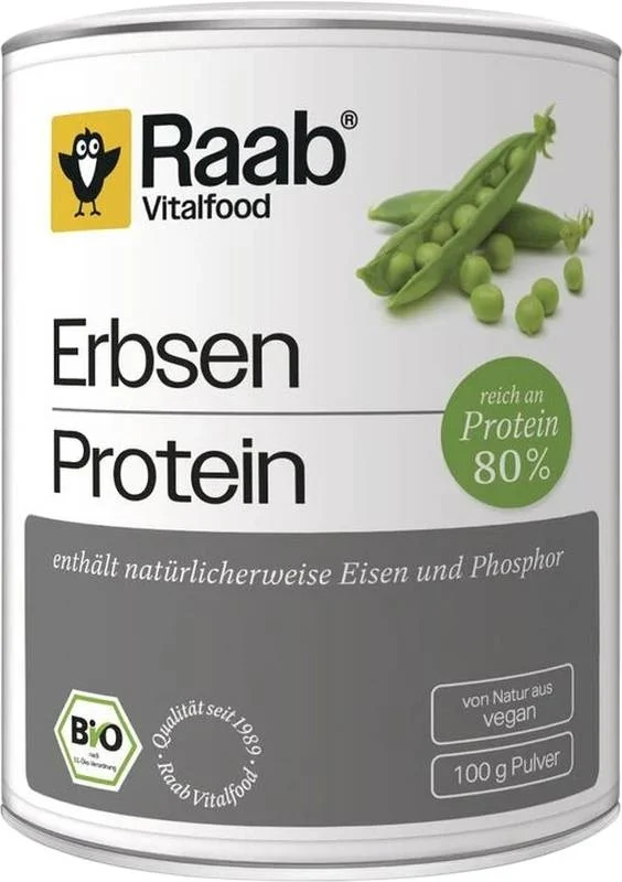 RAAB Protéine de pois Plv Bio Ds 100 g