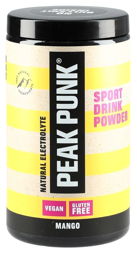 PEAK PUNK Natural Elec Sport Drink Mango Ds 600g